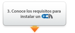 Conoce los requisitos para instalar un CCA