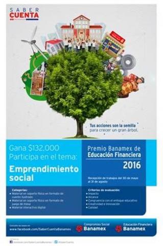 Premio Banamex de Educación Financiera 2016